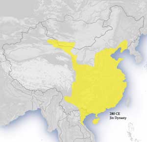 西晋疆域图