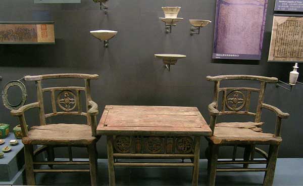 辽代家具，出土于北京天开塔地宫
